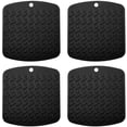 thumbnail image 1 of Juego de 6 salvamanteles de silicona para ollas para platos calientes de cocina, almohadillas calientes, soporte para cucharas, pelador de ajo, abridor de tarros, herramienta de cocina multiusos, 1 of 6