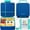 Nautica Blue, variant on 36OZ Chill Bento Box Leak Proof Lunch Box with Ice Pack Keep Food Cold, 4-Compartment Lunch Container with Utensils (Cotton Candy)
