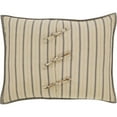 thumbnail image 2 of VHC Brands Farmhouse Bedding-Sawyer Mill Sham, Standard 21x27, Charcoal Grey, 2 of 5