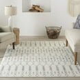 thumbnail image 4 of 5â€™ x 7â€™ Ivory and Gray Geometric Area Rug, 4 of 6