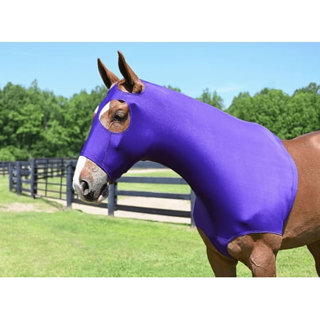 UPC: 0840875066554 | Gatsby Lycra Mane Stay Hood Purple Large (1100-1400lbs)