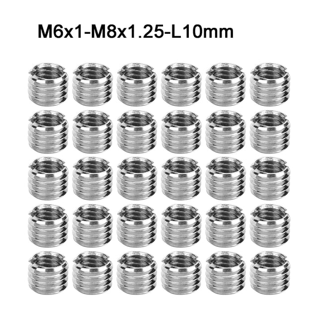 Hardware Fastener Threaded Inserts Reducing Nut Practical International Standard - M6-M8-L10mm