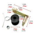 thumbnail image 4 of HLONK Heavy Duty Chain Roller Tensioner for Adjusting Motorcycle Mini Bike Chains, 4 of 7