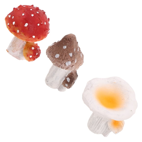 unbranded 3Ud Hongos Decorativos Multicolor Para Uso En Acuarios Y Con Y Resistente