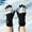 Black, variant on Waterproof Winter Gloves for Men Women Ski Gloves, Windproof Thermal Touchscreen Gloves Waterproof Winter Warm Snow Glove for Skiing Cycling Outdoor Sports Thermal Gloves Men Pink 1 One Size
