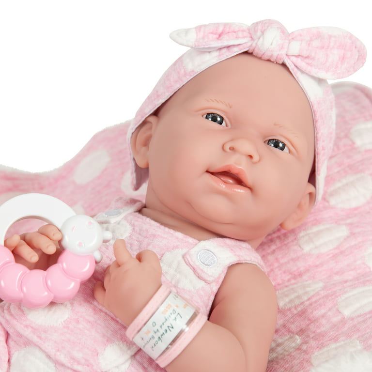 JC Toys - La recién nacida, muñeca con aspecto real.