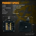 thumbnail image 7 of Xprite Sunrise Series 3" LED Spot Light with Amber Backlight - Set of 2 with Wiring Harness, 7 of 7