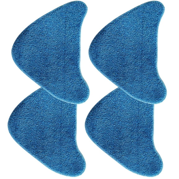 4-Pack Microfiber Replacement Steam Mop Pads for Hoover Steam Complete Pet Steam Mop, WH21000