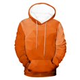 thumbnail image 5 of YLSDY Deals Men's Hoodies Gradient Sweatshirts Fashion Fall Hoodies Pullover Drawstring Winter Long Sleeve Shirt with Kangaroo Pocket Orange XXL, 5 of 5