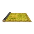 thumbnail image 2 of Ahgly Company Indoor Rectangle Medallion Yellow Traditional Area Rugs, 4' x 6', 2 of 4