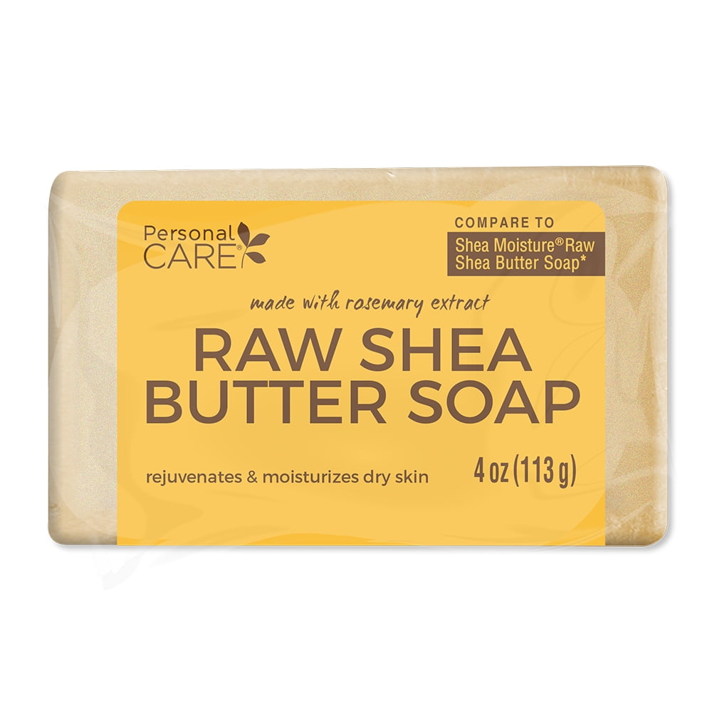 Personal Care Raw Shea Butter Soap. Rejuvenates and Moisturizes Dry