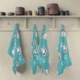 thumbnail image 4 of Coolnut Star Santa Kitchen Dish Towel Set,Drying Kitchen Towels Tea Towels Gift Set for Drying Cleaning Cooking Baking 4Pcs, 4 of 6