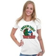 thumbnail image 3 of Grumpy Smurf Christmas Xmas Tree Women's T Shirt Ladies Tee Brisco Brands M, 3 of 5