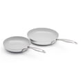 thumbnail image 1 of GreenPan Venice Pro 8" and 10" Ceramic Non-Stick Open Frypan Set, 1 of 5