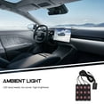 thumbnail image 4 of HAMPPLIES 1Pc Car Underglow Kit Black LED Voice Activated Light with USB Socket for Car Use, 4 of 4