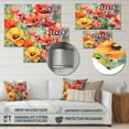 thumbnail image 4 of Designart "Poppies in Vibrant Hues I" Floral Metal Wall Art Prints, 4 of 5