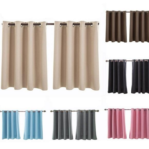 Articles en Liquidation! Panneaux de Rideaux de Fenêtre à Oeillets 2 Pcs Isolés Doublés de Mousse, Lourds et Épais, Soldes Aujourd'hui Liquidation!