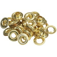 Lord & Hodge Brass Grommet Refills - 5/16 In. Size - 24 Count