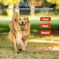 thumbnail image 6 of Petbobi Dog Tie Out Cable and Stake 30FT for Dogs up to 120lbs with Spring Large Dog Runner Lead Leash for Yard, 2 Set, 6 of 7