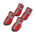 thumbnail image 4 of Oubit Chaussures de Randonnée pour Chien, 4 Pcs Bottines en Caoutchouc pour Chien Grande Capacité, 4 of 9