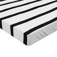 thumbnail image 2 of Ambesonne Art Fitted Sheet, Minimalist Paintbrush, Twin XL Size, Charcoal Grey, 2 of 3