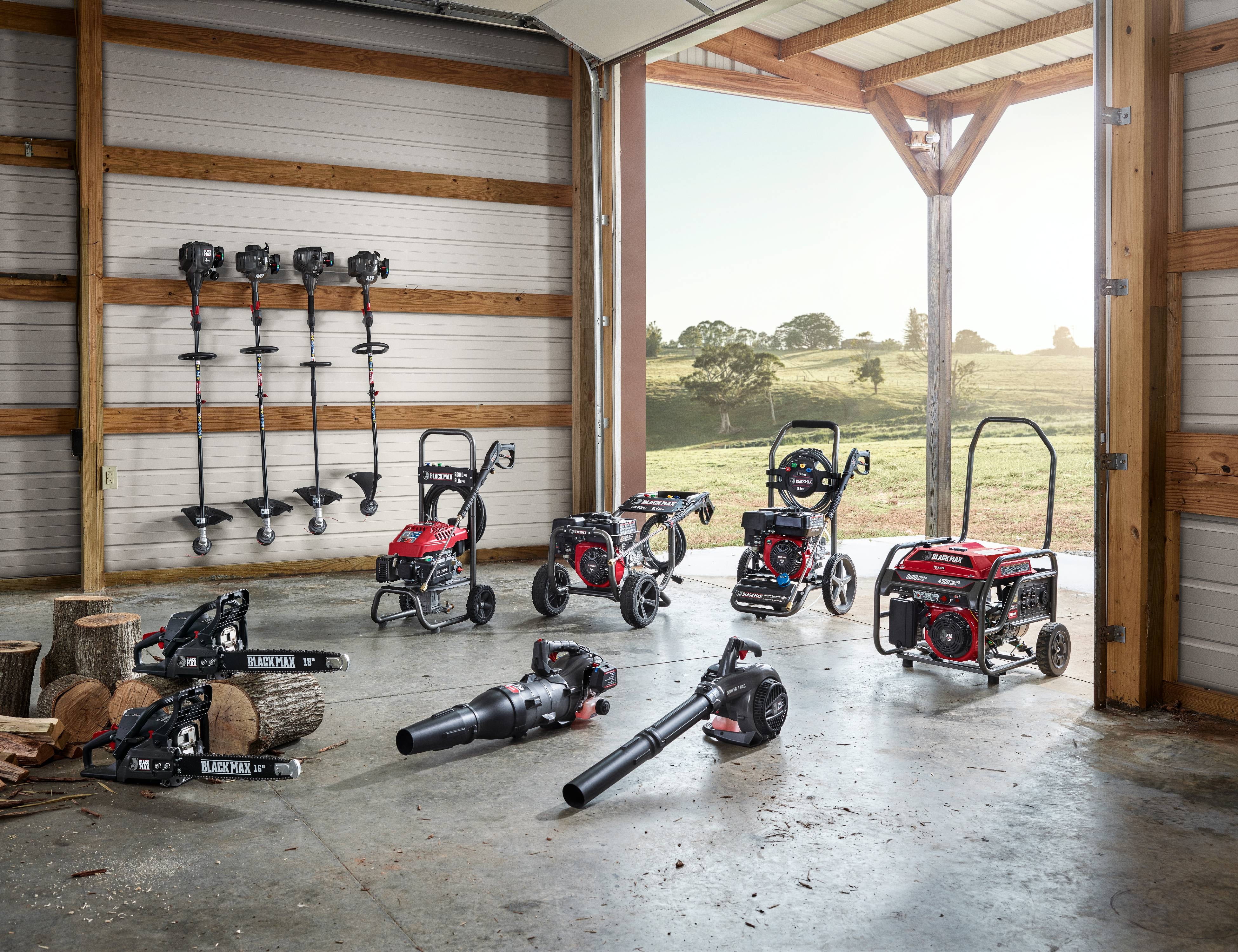 Black Max 16-inch Gas Chainsaw 38cc 2-Cycle Engine