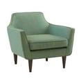 thumbnail image 4 of Madison Park Mid-Century Solid Wood and Fabric Upholstered Accent Chair in Blue, 4 of 5