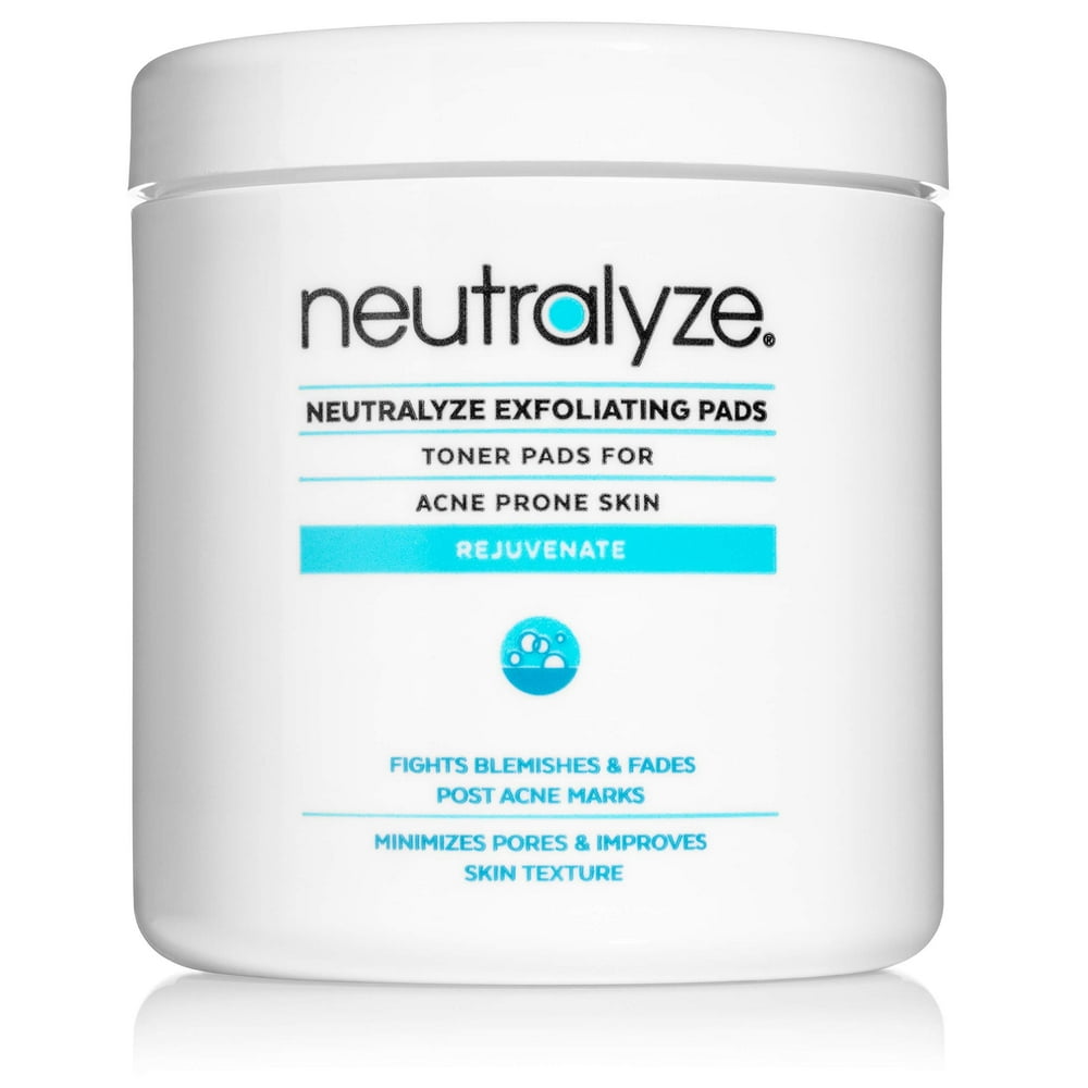 Neutralyze Exfoliating Pads (100 Pads) - Maximum Strength Acne