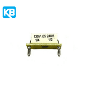 KBIC DC Motor Control Horsepower Resistor #9839, .05 Ohms (Range: 90-130VDCV-1/4 HP- 180-240VDC-1/2 HP)