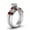 D, variant on TopLLC Rings Valentine's Day Engagement Wedding Ring Heart Shaped Ring Alloy Jewelry Ring ring