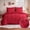 Red, variant on Aisbo Queen Comforter Set Seersucker 7 Pieces, All Season Luxury Bed in a Bag for Bedroom, Bedding Set with Comforters, Sheets, Pillowcases & Shams, Red