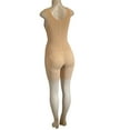 thumbnail image 5 of Women's Ultimate Stretch Front Hooks Wide Straps Lace Trim Full Bodysuit Post Surgery Compression Faja Nude M, 5 of 9