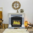 thumbnail image 5 of Mi Alma Blue White Floral Peel & Stick Tiles - Vinyl Backsplash 8x8, 5 of 10