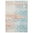 thumbnail image 2 of FairOnly 9' x 12' Large Low Pile Area Rug for Living Room Bedroom Geometric Rug Boho Print Rug Washable Rug, Multicolor, 2 of 7