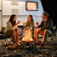 thumbnail image 4 of Gymax 21 Inch Diameter Propane Gas Fire Pit Patio Portable Fire Bowl w/ Cover Igniter, 4 of 9