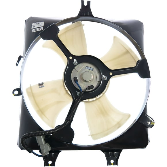 APDTY 732241 AC Condenser Cooling Fan Motor Shroud Blade Assembly (3.0L Hybrid)