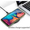 thumbnail image 6 of Case for Samsung Galaxy A20 A30 M10S Thin Shockproof Phone Case PC Back TPU Bumper [Protect from Fingerprint/Shock/Scratch/Slip] Translucent Matte Phone Cover for Samsung A20 A30 M10S-Green, 6 of 6