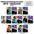 thumbnail image 3 of Bts Deco Kit tarjeta fotográfica de holograma de 2 caras - tarjeta fotográfica Premium Kpop no oficial, 3 of 3