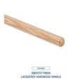 thumbnail image 4 of Boardwalk BWK124 1-1/8 in. x 54 in. Tapered End Lacquered Hardwood Broom Handle - Natural, 4 of 6