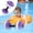 🔥 Purple_Hot#26047, variant on Floating Dumbbell Swimming Aid for Water Fitness & Aquatic Exercise | Yoga Balance Trainer | Sensory Integration | Foam Construction | 27x14.5x14.5cm | Single Pack