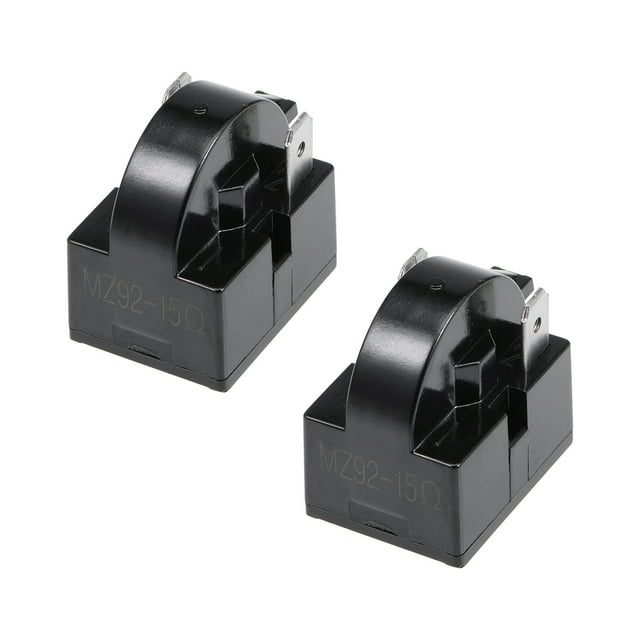 Unique Bargains 2 Pcs 15 Ohms 2 Broches Réfrigérateur PTC Starter Relay
