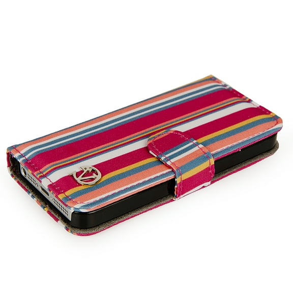 Cellphone Wallet Case with Kickstand for iPhone SE 5S 5C 5