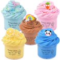thumbnail image 1 of Kit de slime mantequilla FYJIEKRIGOK de 5 unidades, 60 ml cada una, 1 of 8