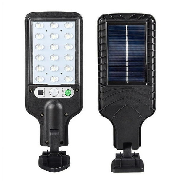 Lámpara de calle pequeña solar para exterior, lámpara de jardín de inducción impermeable, soporte giratorio, lámpara de pared para jardín, campo