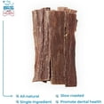 thumbnail image 4 of GigaBite 10 Inch Beef Gullet Jerky Strips (10 Pack) – USDA & FDA Certified, All Natural, Free Range Beef Esophagus Taffy Dog Treat – By Best Pet Supplies, 4 of 4