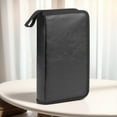 thumbnail image 3 of 80 Disc CD Storage Bag CD/DVD Disc Carry Case Handbag With Zipper Double-side Album Storage Holder Home Car CD DVD Organizer Box 40 Capacity Blue, 3 of 6