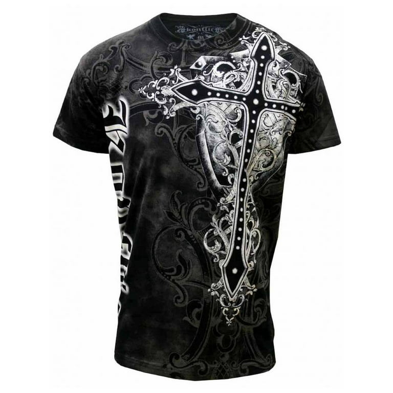 MMA Big Cross Crew Graphic T-Shirt -