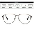 thumbnail image 3 of Photochromic Bifocal Reading Glasses Optical Hyperopia Metal Frame UV400 Sunglasses, 3 of 5