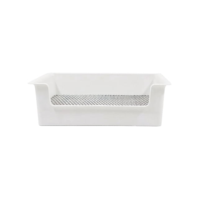 ZZHZGZ Canada Sale Rabbit Litter with High Back Guard Washable Tray for Indoor Small Animals Bunny Cage