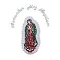 thumbnail image 4 of New Born Baby Boy Teen Christening Baptism Communion Formal White Paisley Suit Silver or Gold Guadalupe on Back SM-20, 4 of 5
